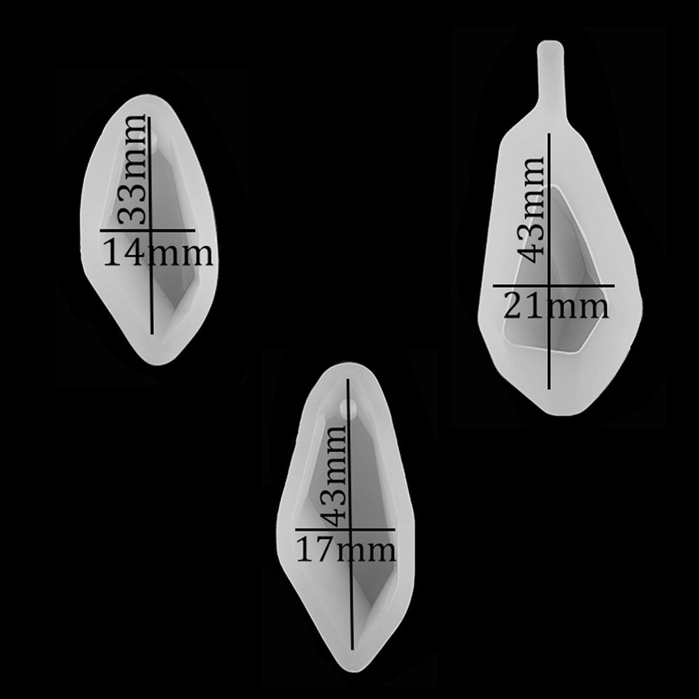 DIY handgjord Crystal Glue Mold