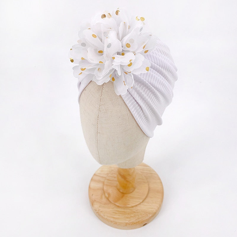 Rufsig topp baby turban hatt