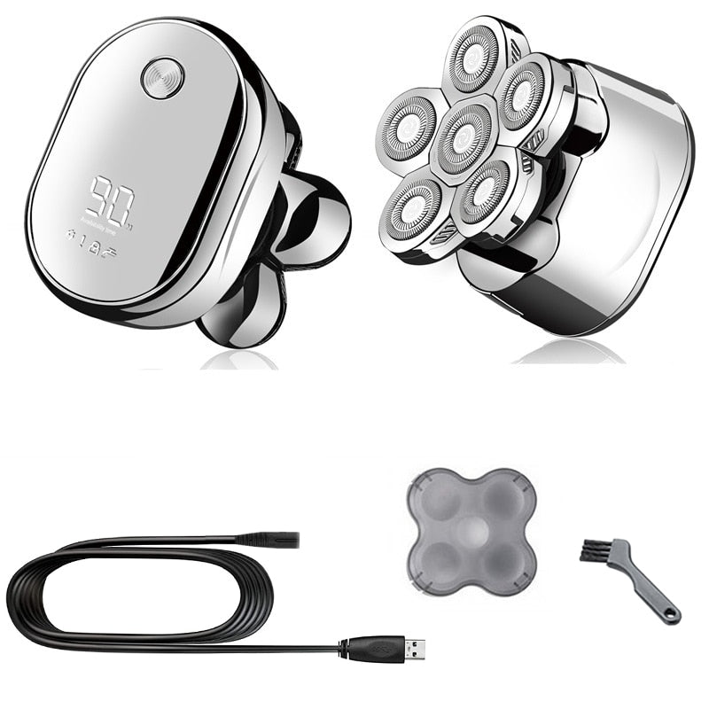 6 i 1 elektrisk rakhyvel