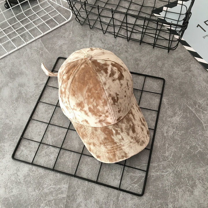 Sammet Kvinnor Cap