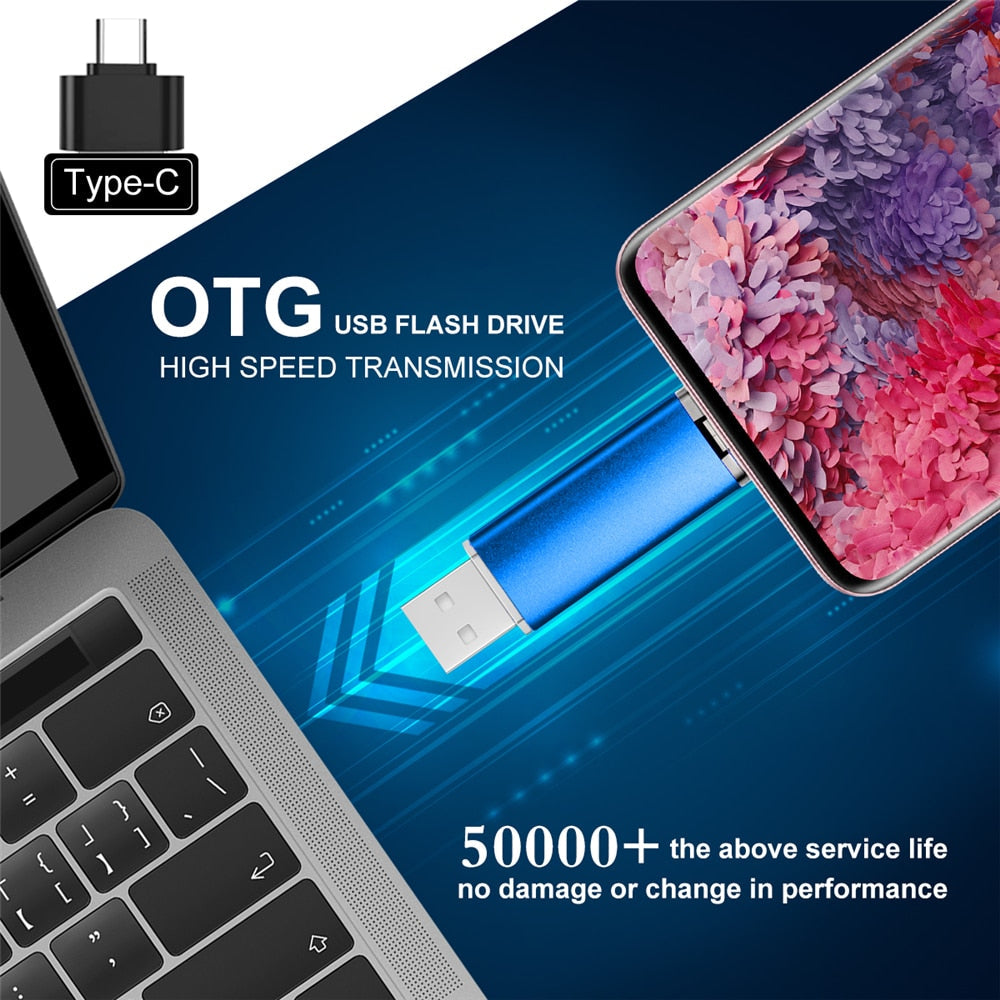 USB-minne på språng