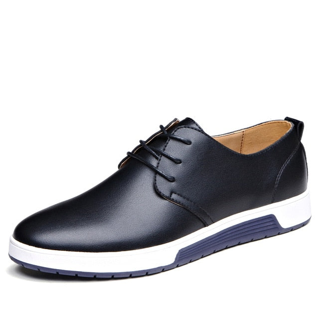 Oxford Läder Casual Skor