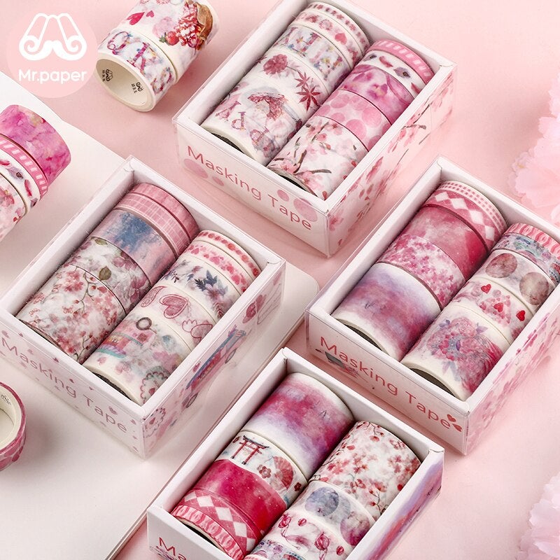 Dekorativa Washi Tape-satser