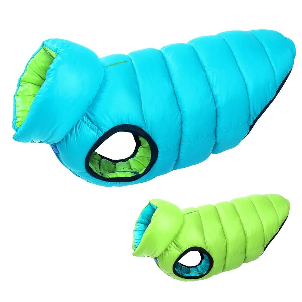 Vändbar Hund Puffer Coat