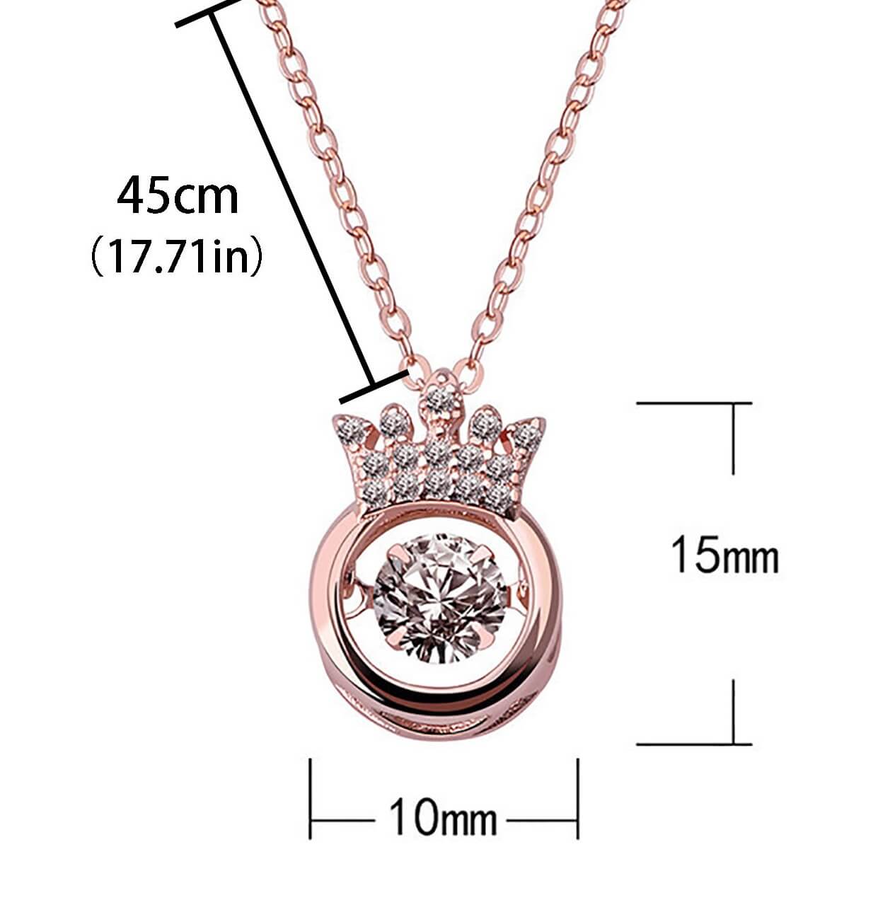 Dancing Crown Halsband