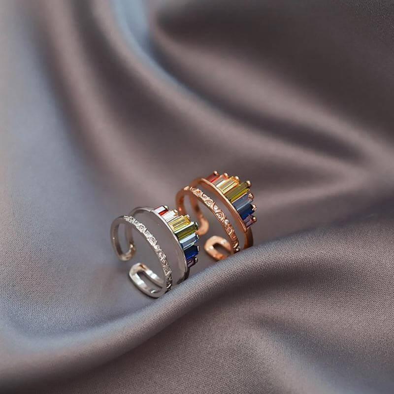 Till Min Dotter Crown Ring