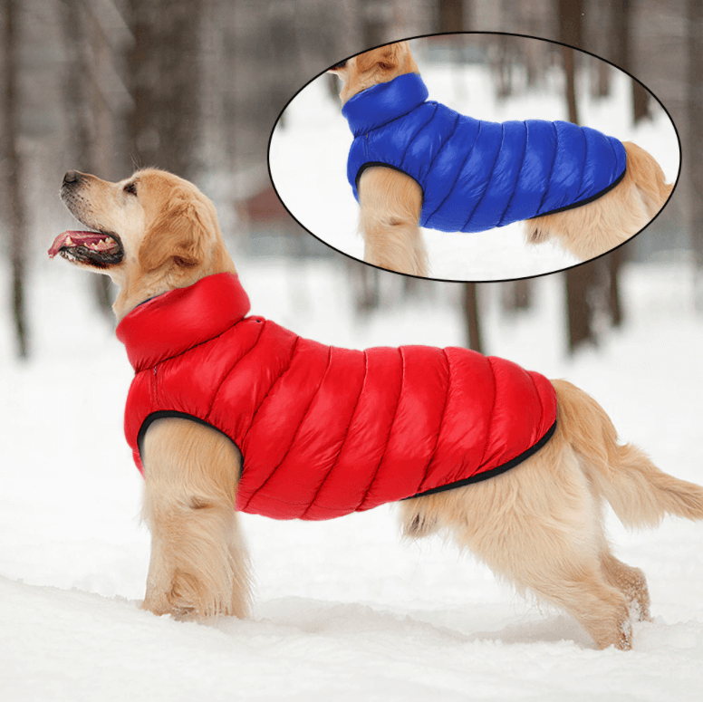 Vändbar Hund Puffer Coat