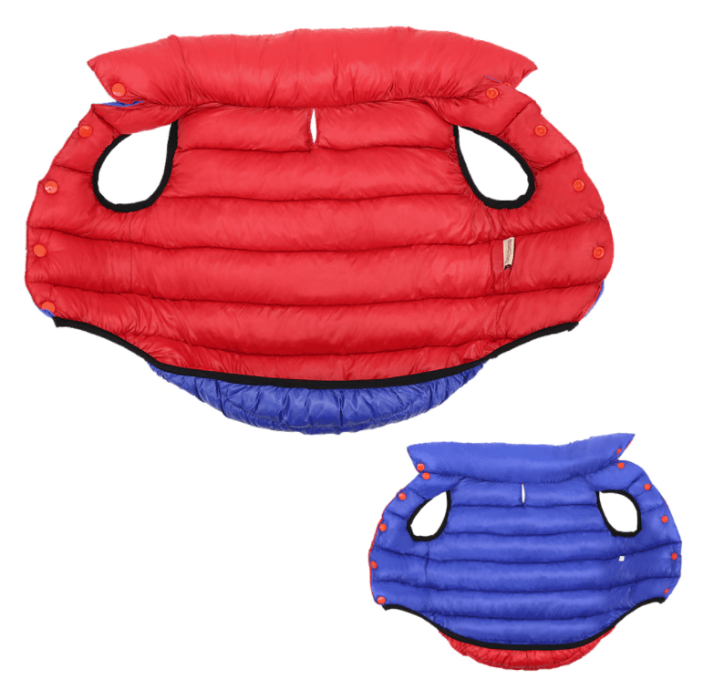 Vändbar Hund Puffer Coat