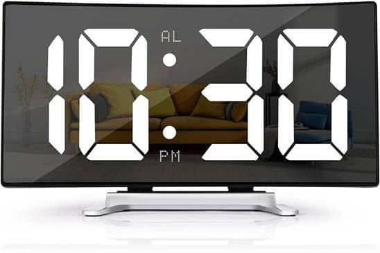 Väckarklocka med LED-display