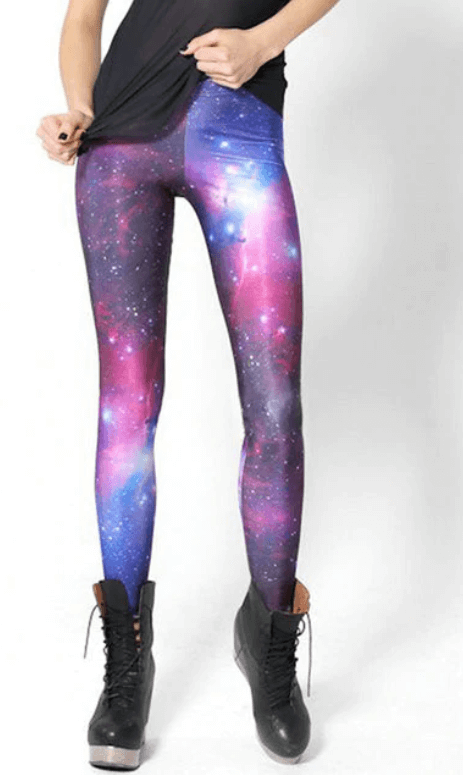 3D-utskrivna Galaxy Leggings
