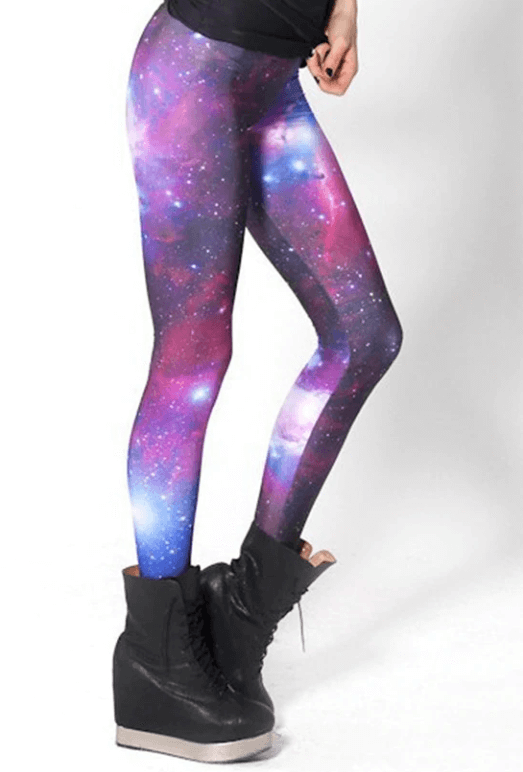 3D-utskrivna Galaxy Leggings
