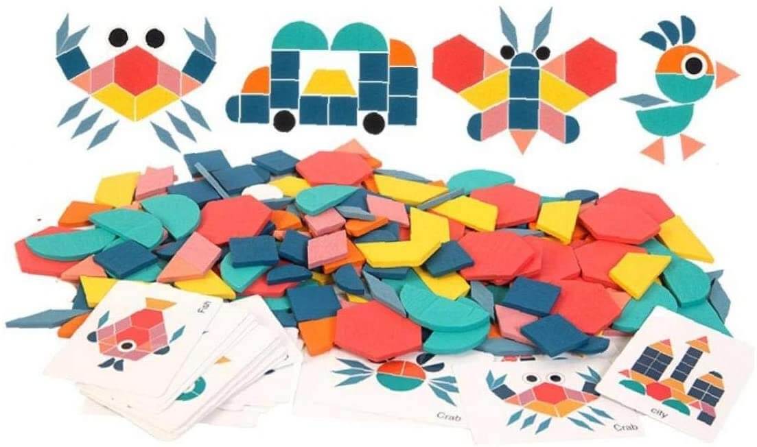 Creative Shapes Träpussel