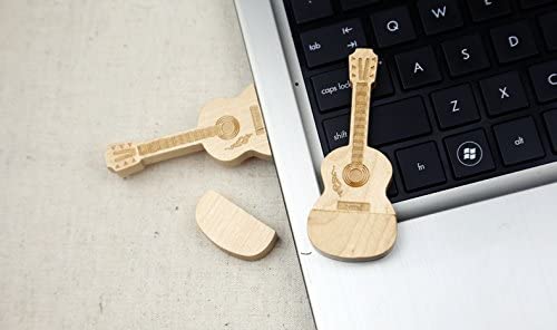USB-minne för gitarr i trä