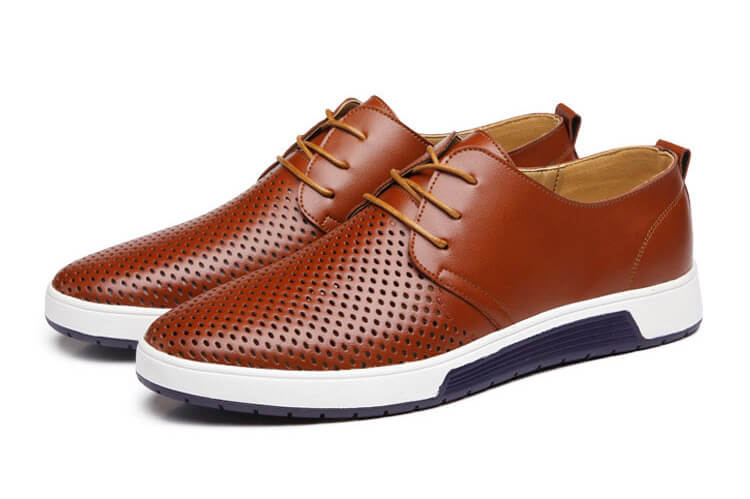 Oxford Läder Casual Skor