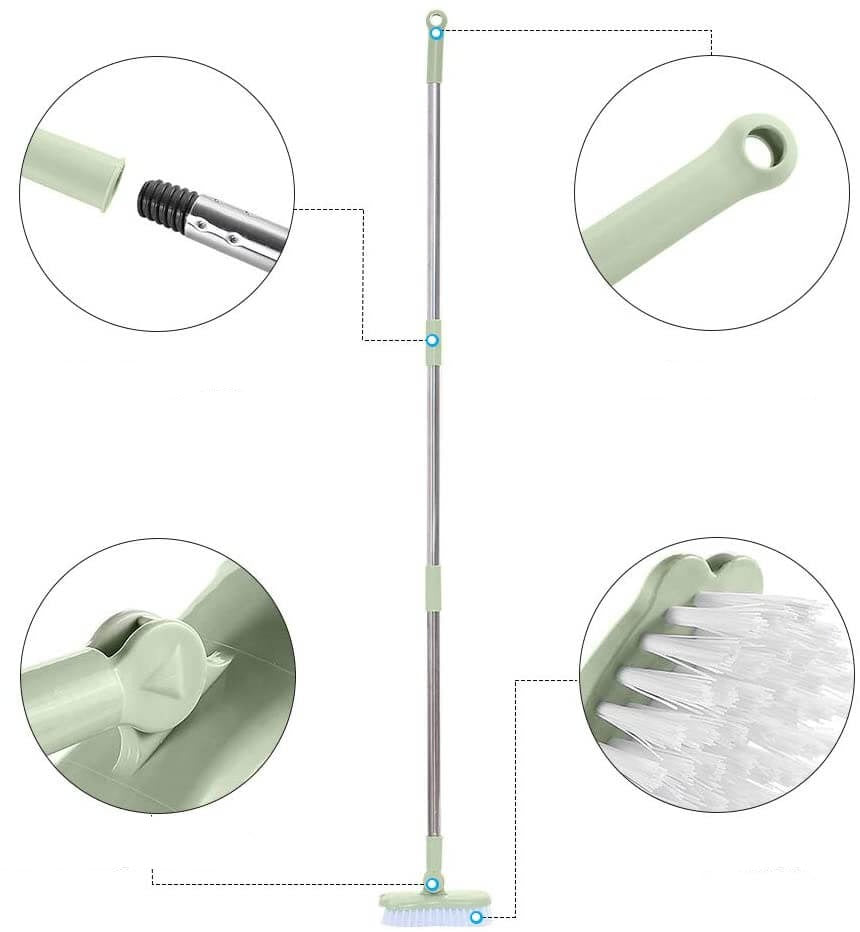 Skrubbborste med långt handtag