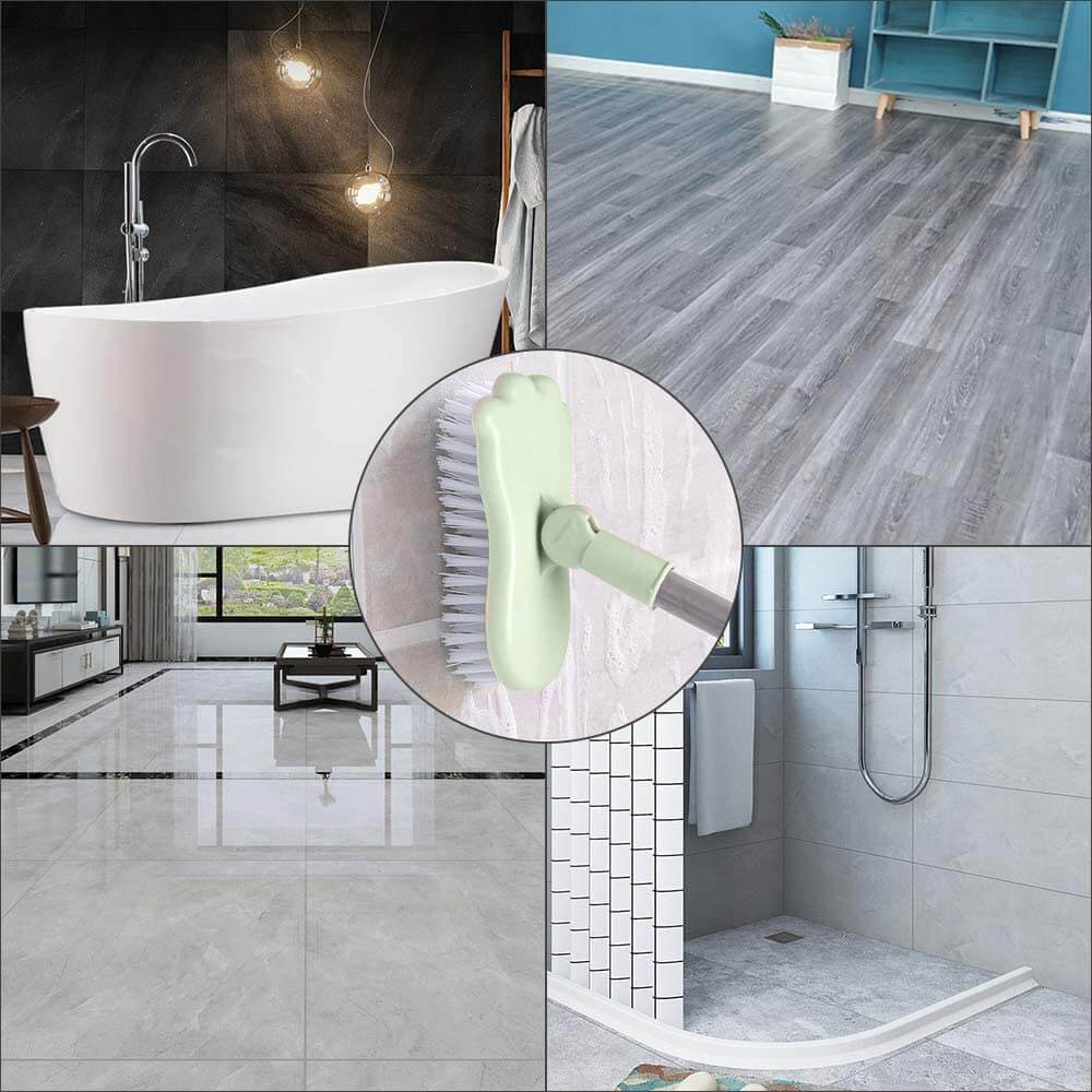 Skrubbborste med långt handtag