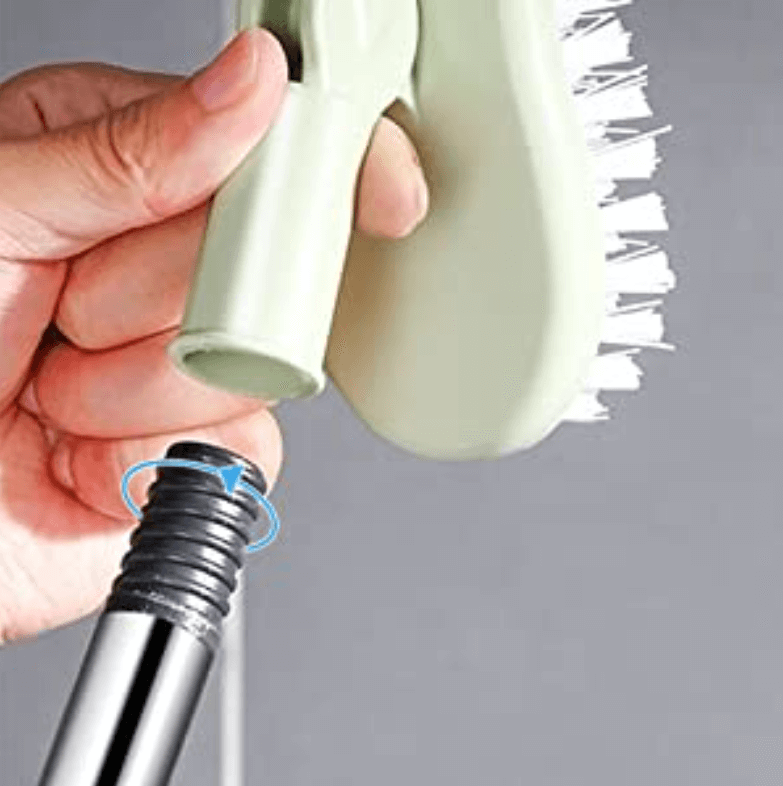 Skrubbborste med långt handtag