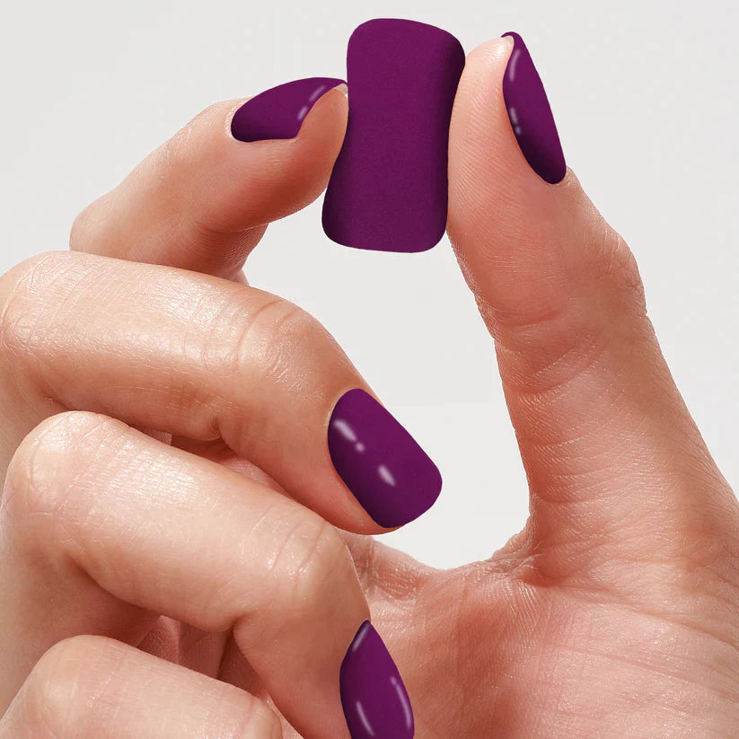 Solid Colors nagelklistermärken (16 tips/set)