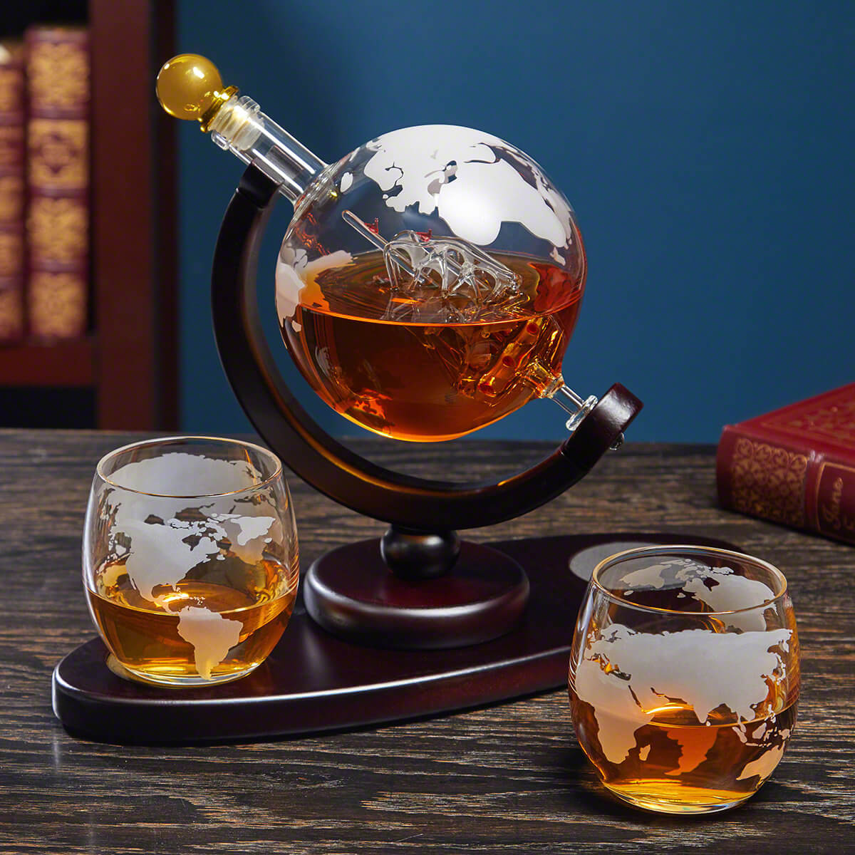 Globe Whiskey karaffset