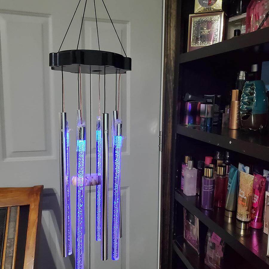 Solcellsdrivna Musikaliska Vindspel