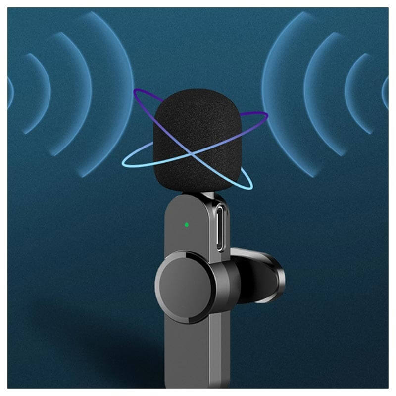 Trådlös Lavalier-minimikrofon