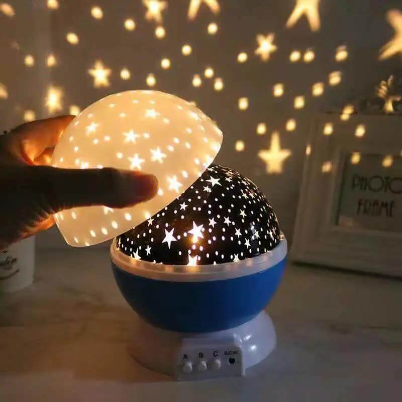 Colorful Galaxy Revolving Lamp