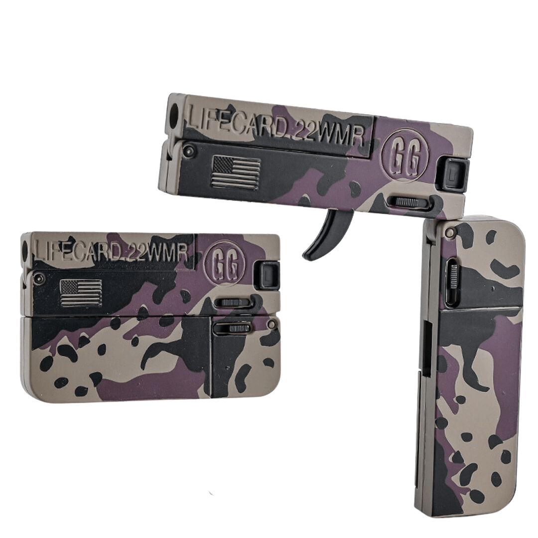 Hopfällbar leksakspistol för softboll