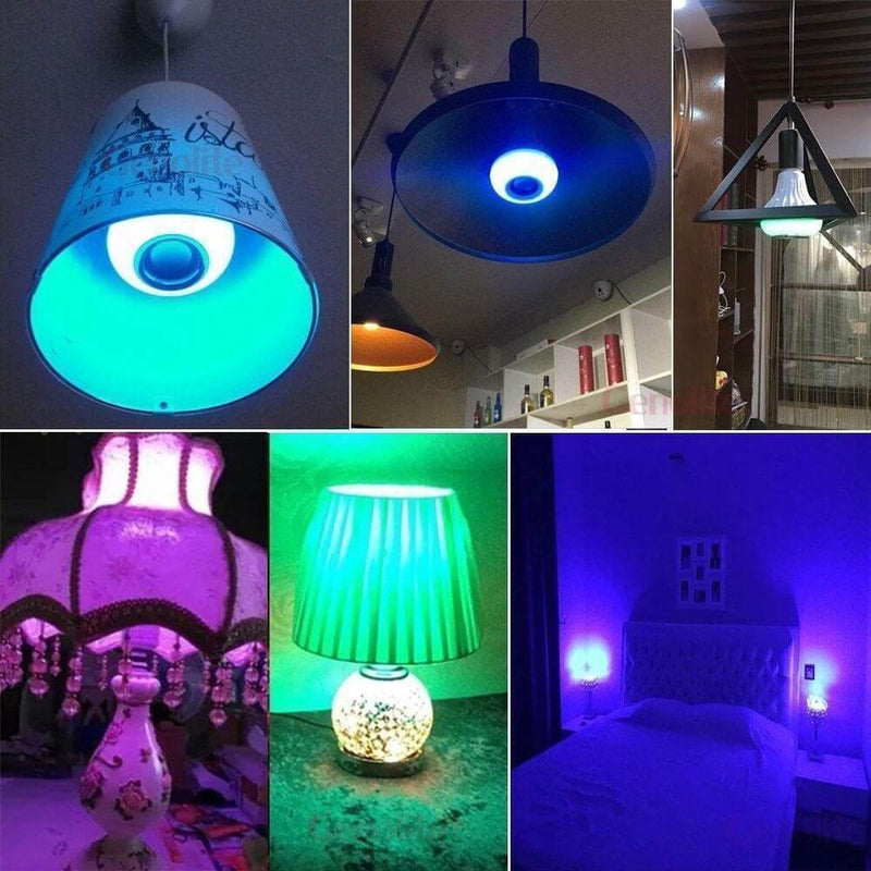 Smart flerfärgad Bluetooth-högtalarlampa
