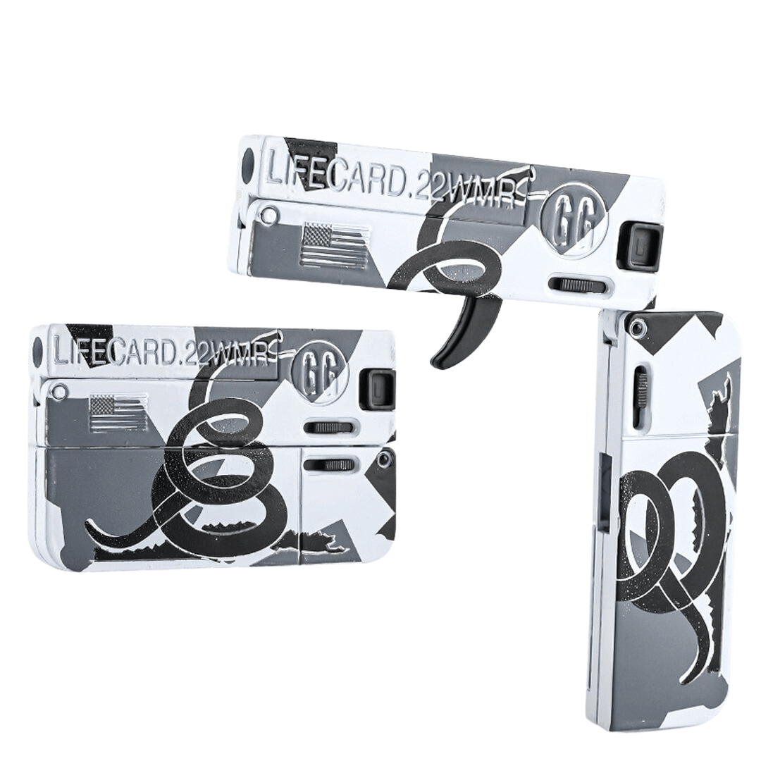 Hopfällbar leksakspistol för softboll