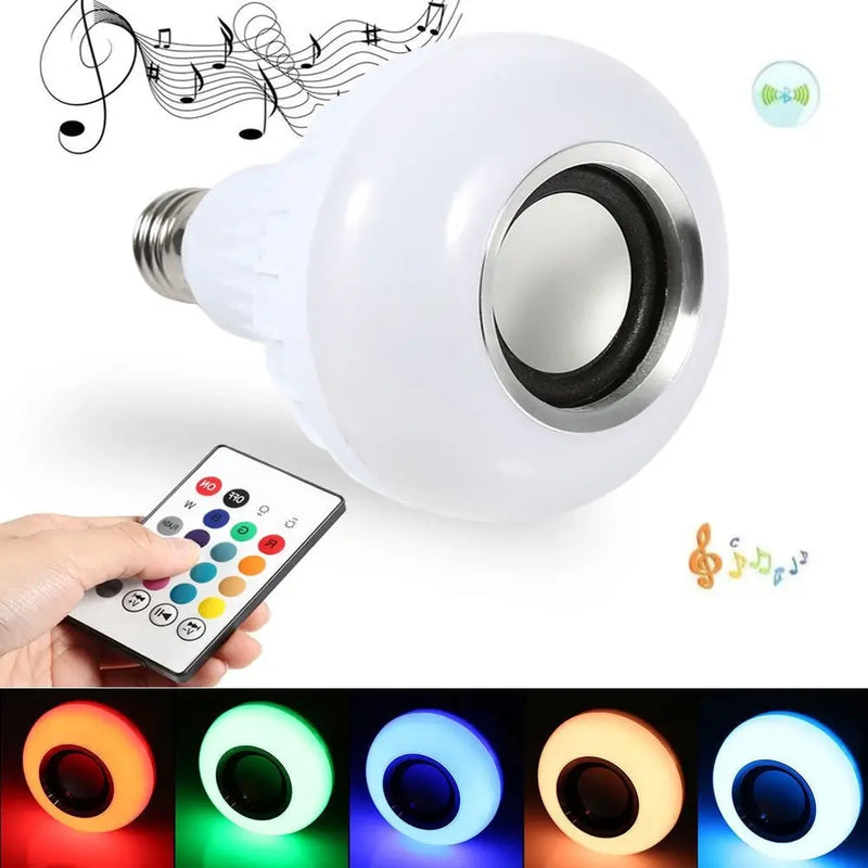 Smart flerfärgad Bluetooth-högtalarlampa