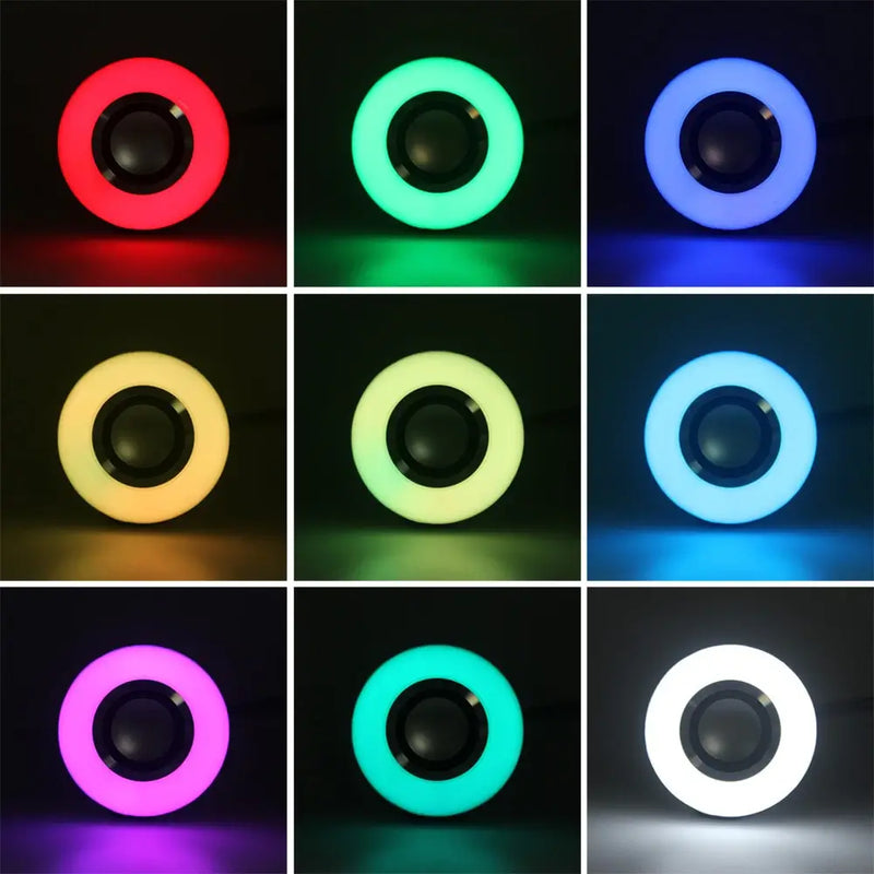 Smart flerfärgad Bluetooth-högtalarlampa