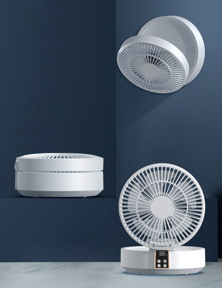 2-i-1 Hopfällbar Kylfläkt