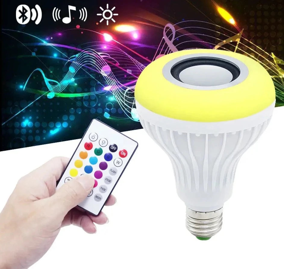 Smart flerfärgad Bluetooth-högtalarlampa