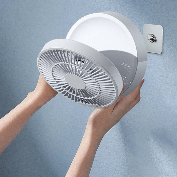 2-i-1 Hopfällbar Kylfläkt