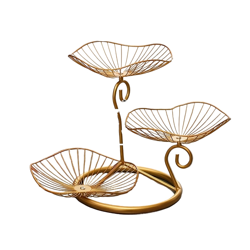 3-vånings Fruktskålsställ för Snacks och Desserter 0