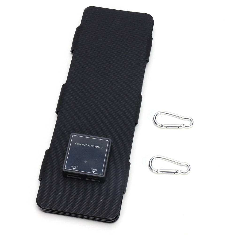 Vikbar Solcellsladdare