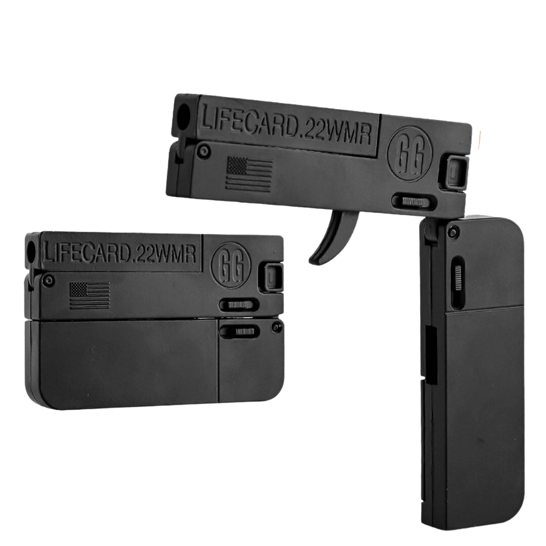 Hopfällbar leksakspistol för softboll