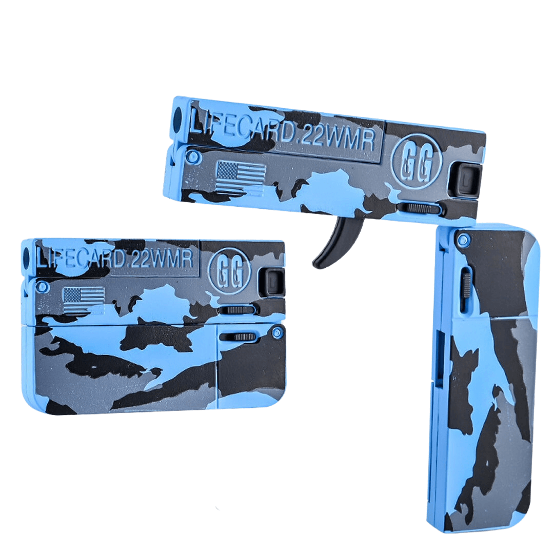 Hopfällbar leksakspistol för softboll