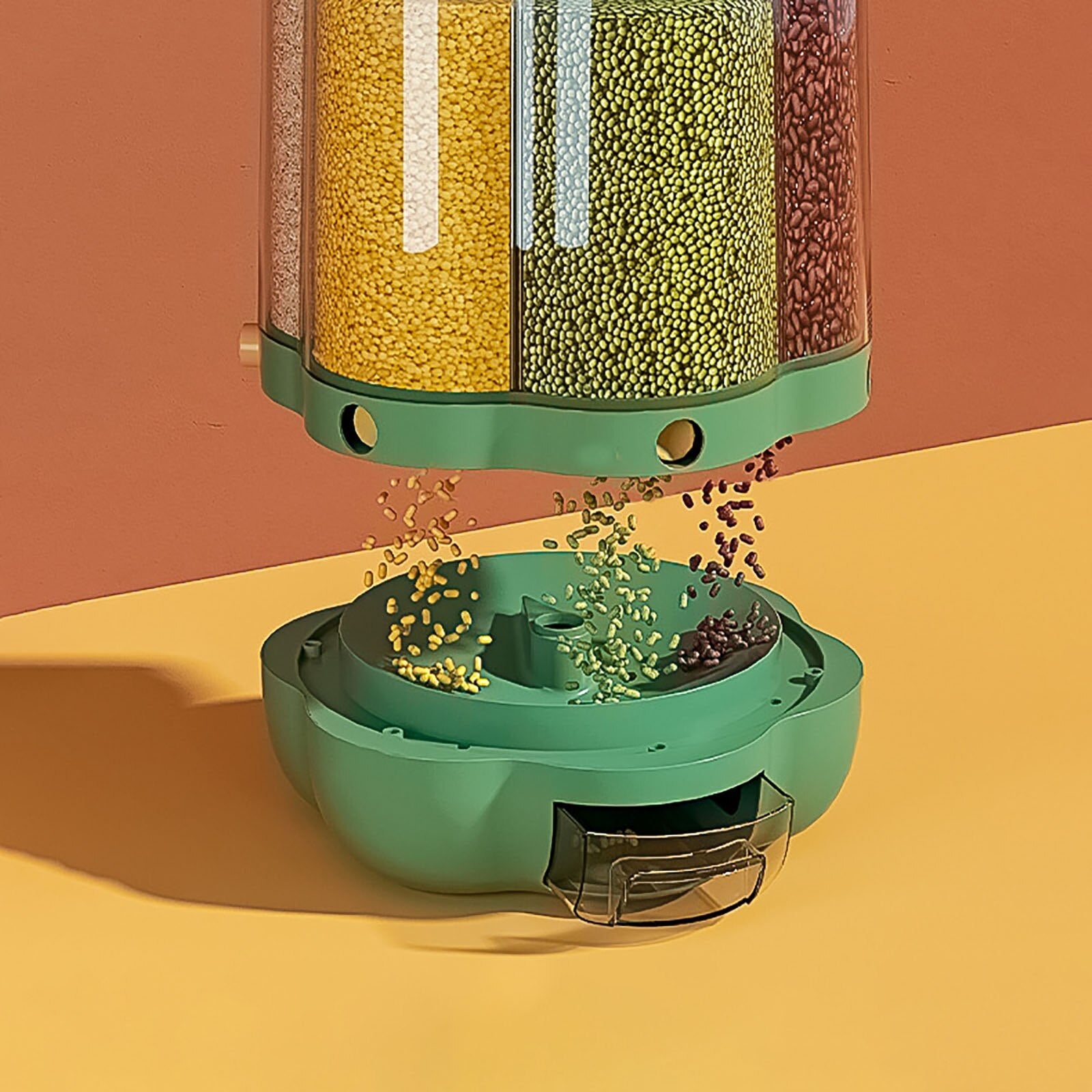 Roterbar Torrfoderdispenser