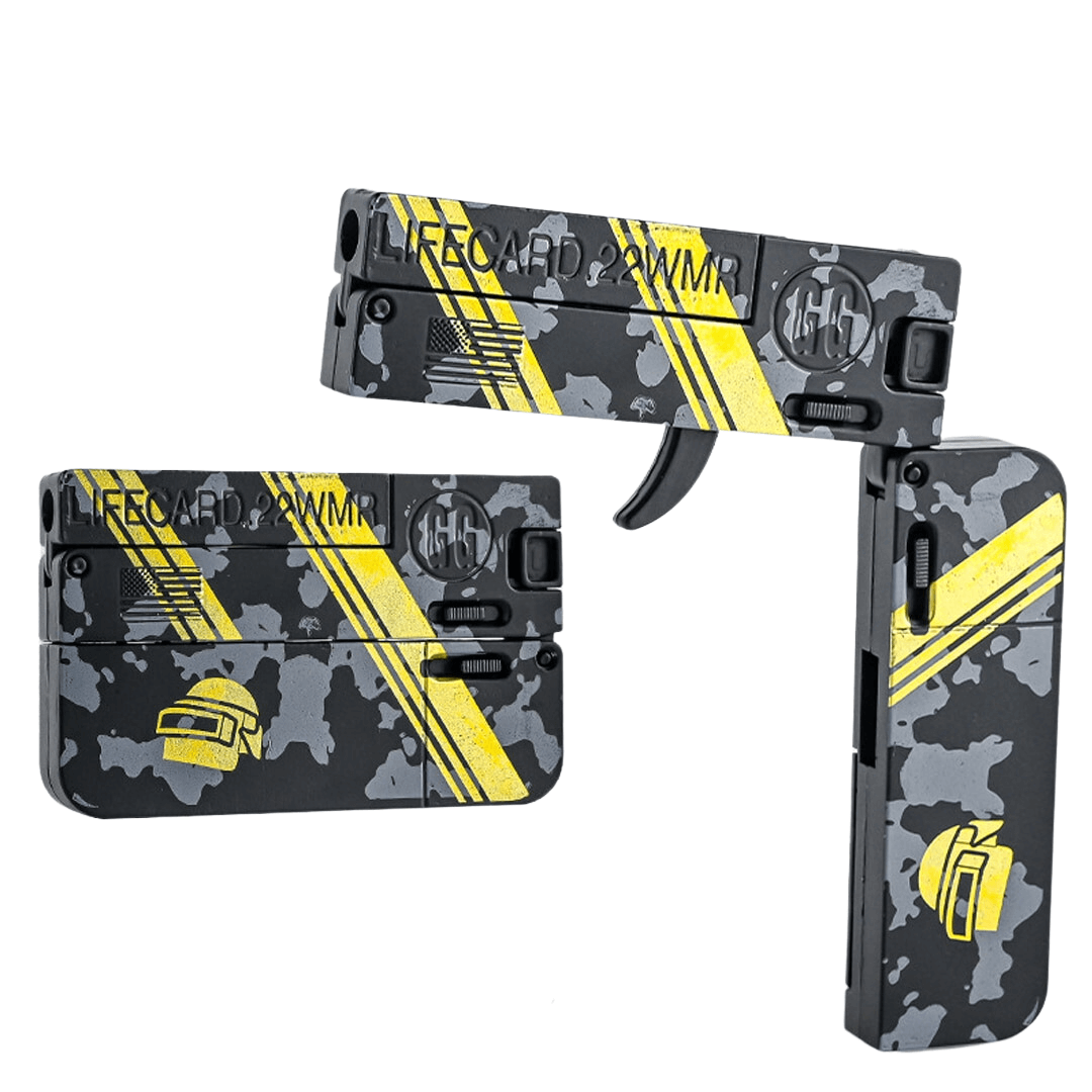 Hopfällbar leksakspistol för softboll