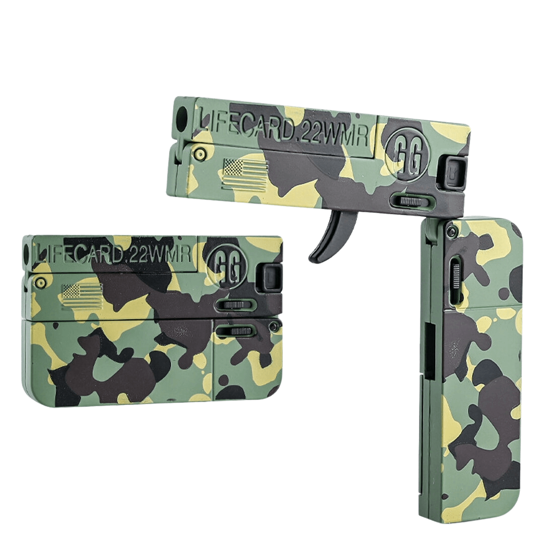 Hopfällbar leksakspistol för softboll