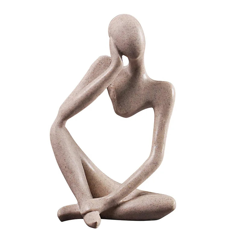 Abstrakt Staty Set för Inredning 4