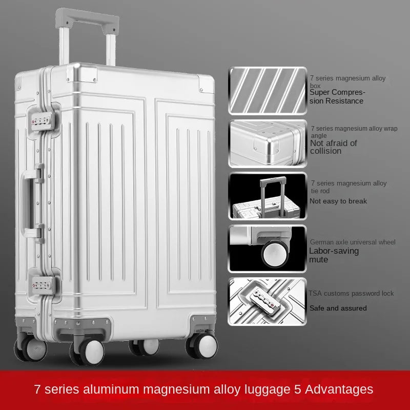 Affärsresväska av Aluminium-Magnesium med TSA-lås 5