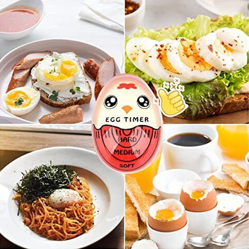 Äggtimer För Perfekt Kokta Ägg Med Färgskiftande Funktion 4