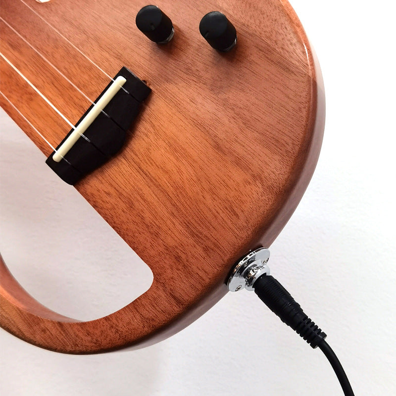 Akustisk Elektrisk Ukulele Med Inbyggd Pickup För Musikanter 1