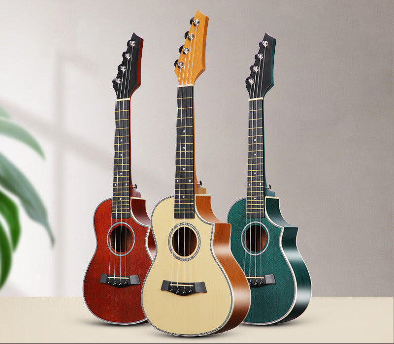 Akustisk Ukulele Bärbar Design för Nybörjare och Musiker 1
