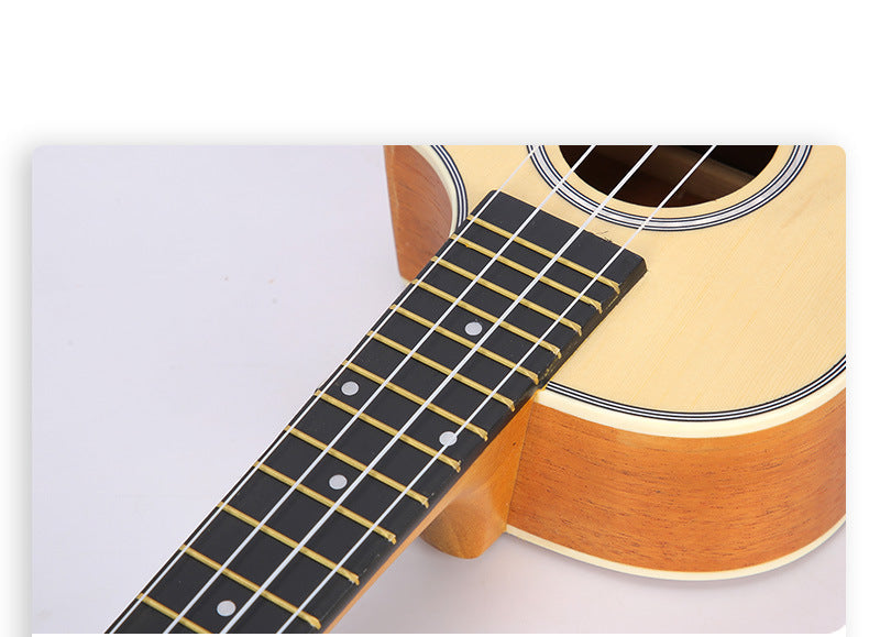 Akustisk Ukulele Bärbar Design för Nybörjare och Musiker 2