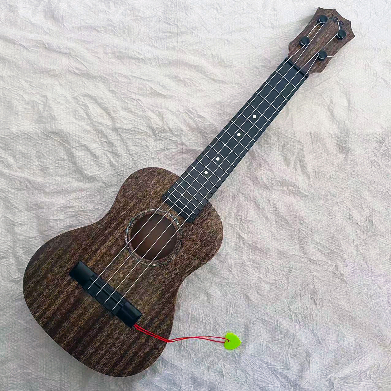 Akustisk Ukulele Trämodell för Dam och Herr 0