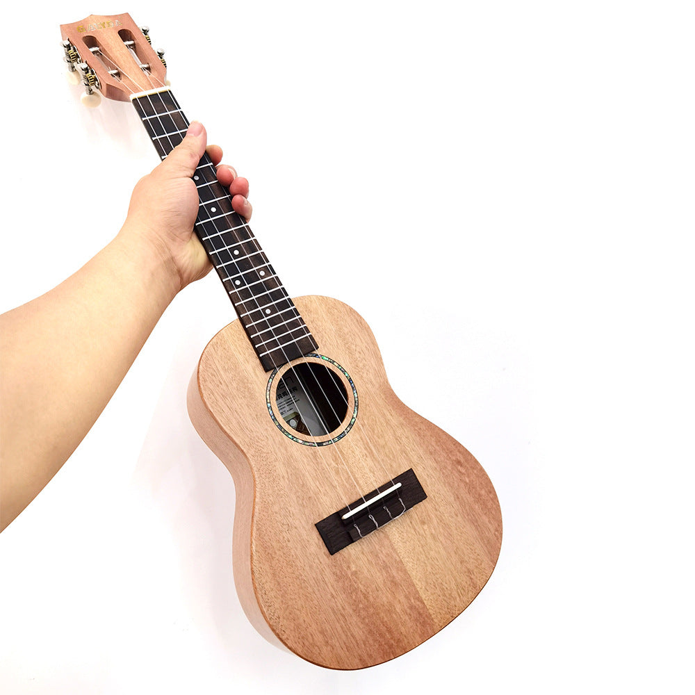 Akustisk Ukulele för Dam och Herr med Regnbågsmönster 5