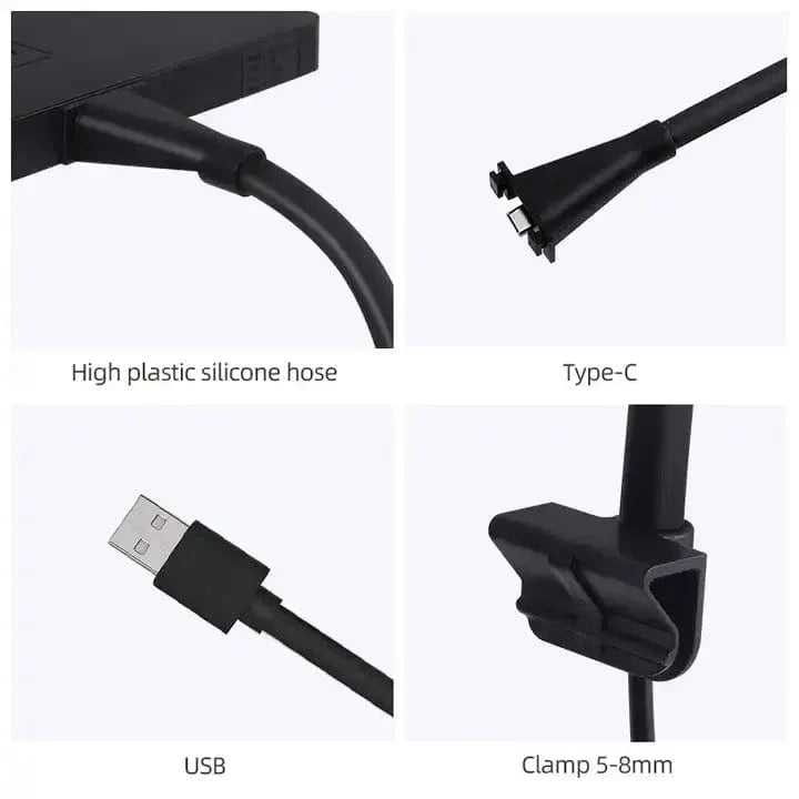 Akvarielampa för Växter USB-ansluten Kompakt Design 4
